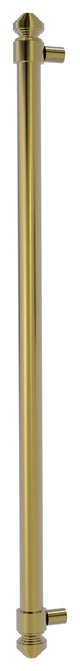 18" Refrigerator Pull, Unlacquered Brass