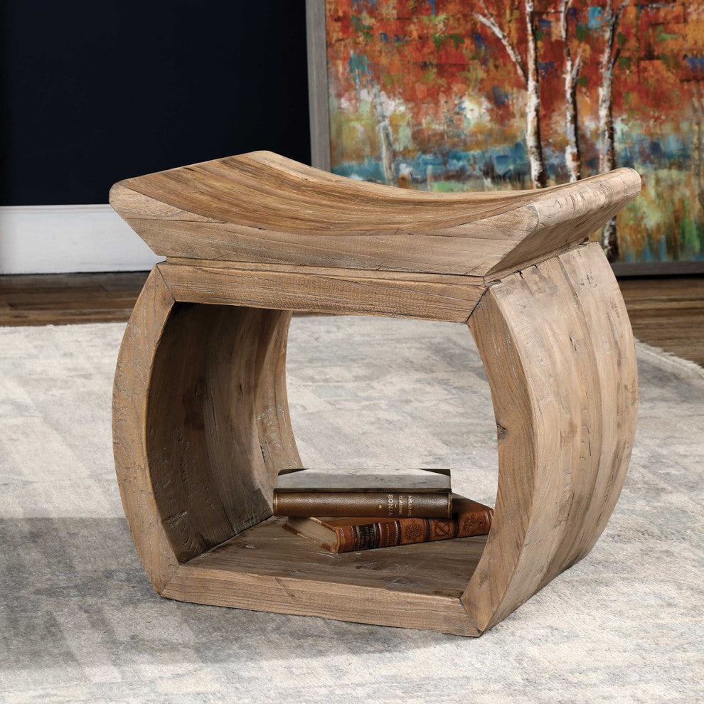 Uttermost CONNOR ACCENT STOOL, NATURAL