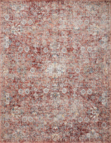 Loloi II Cassandra Rust / Ivory 5'-3" X 7'-9" Area Rug