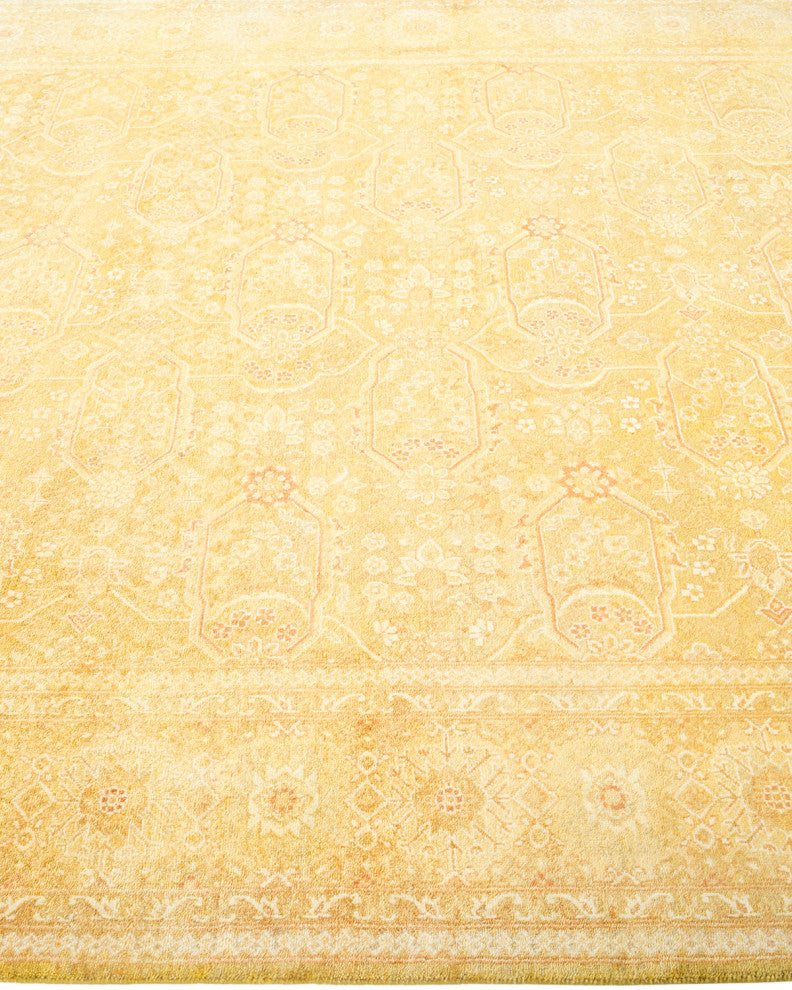 Mogul, One-of-a-Kind Hand-Knotted Area Rug Green, 6'1"x8'8"