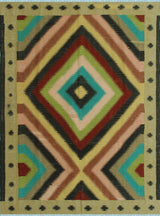 Sangat Kilim Mikenn Lt. Brown Rug