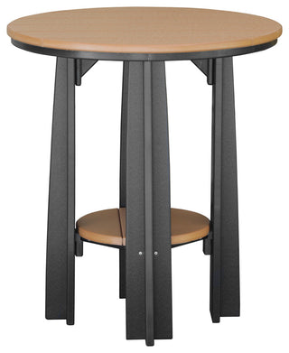 Poly Balcony Table, Cedar & Black