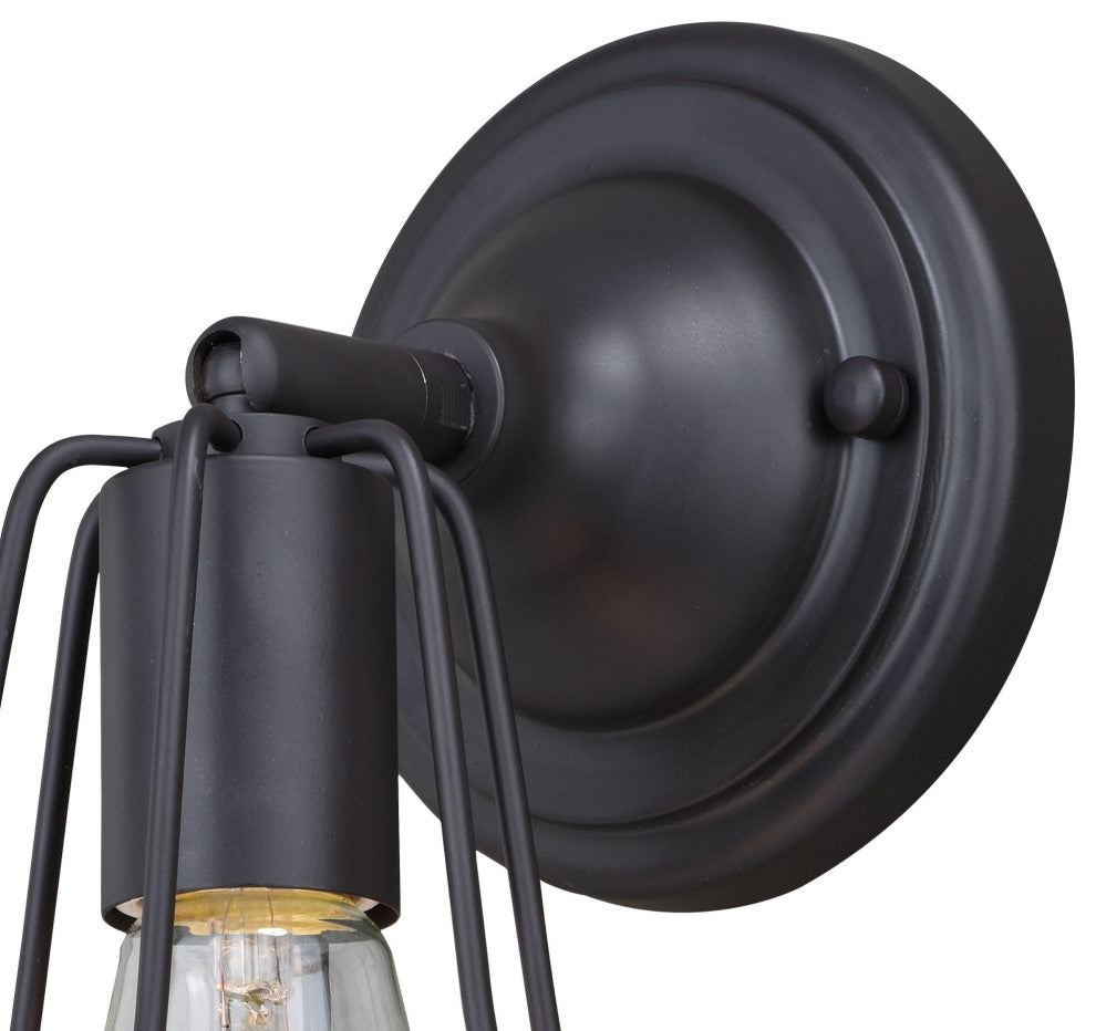 Vaxcel Lighting W0311 Clybourn 1 Light 10" Tall Bathroom Sconce - Oil Rubbed