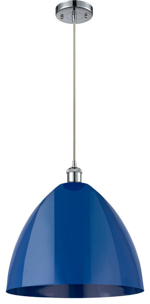 Innovations 516-1P-PC-MBD-16-BL-LED 1-Light Mini Pendant, Polished Chrome