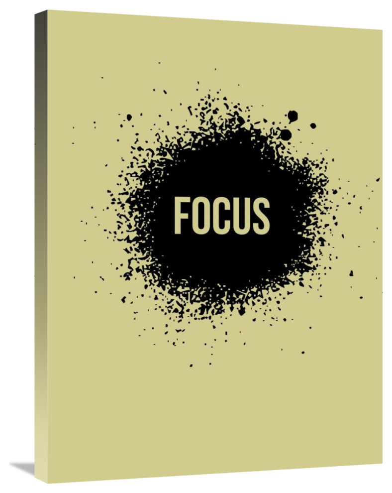 "Focus Poster Grey" Fine Art Print