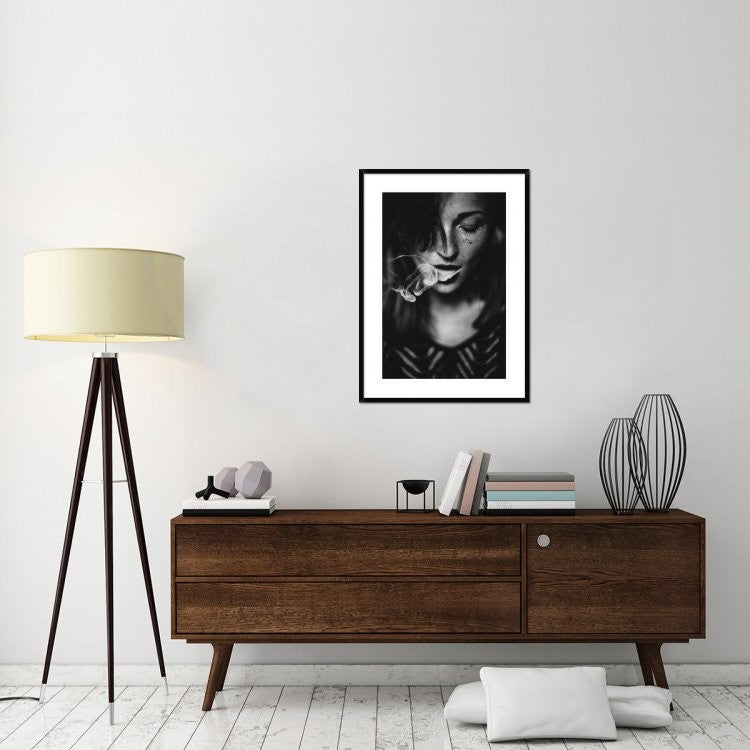 "Smokey" Framed Digital Print by Yannick Desmet, 28"x38"