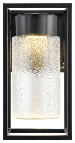 LED Light 5.5 in. Powder Coated Black Outdoor