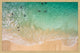 "Splash Near Shore" Framed Painting Print, 30"x20"