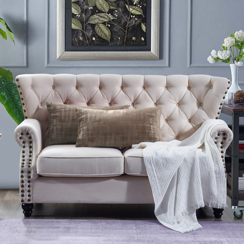 Velvet 2 Piece Lumbar Pillow Cover Set, Simply Taupe, 2 Piece, 14"x26"