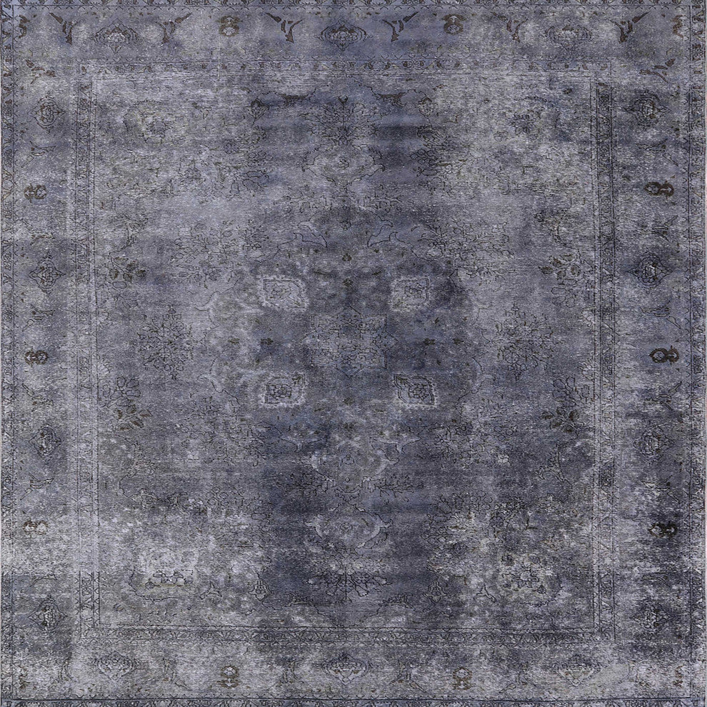 Ahgly Company Indoor Square Mid-Century Modern Area Rugs, 5' Square