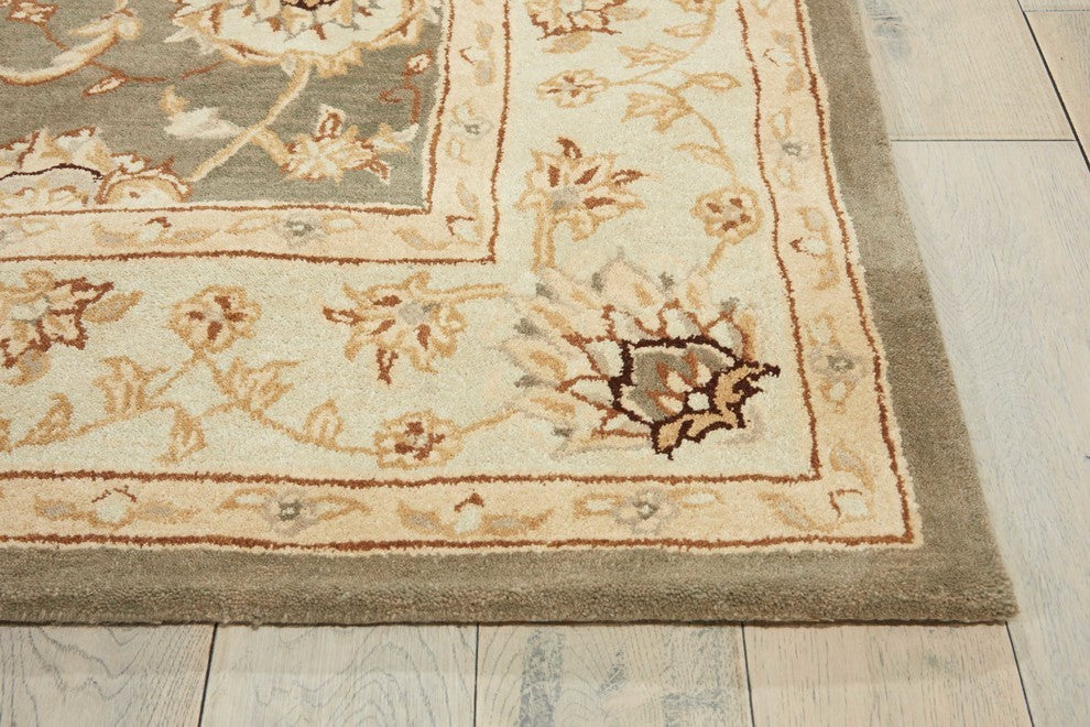 NOURISON HERITAGE HALL SLATE AREA RUG