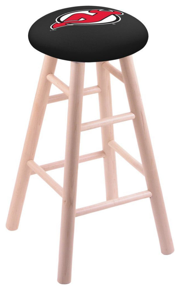 Holland RC New Jersey Devils 36" Swivel Maple Bar Stool - Natural