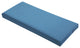 Patio Bench/Settee Cushion Slip Cover and Foam, Empire Blue, 42"x18"x3"