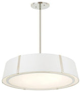 Fulton 6 Light Chandelier in Polished Nickel