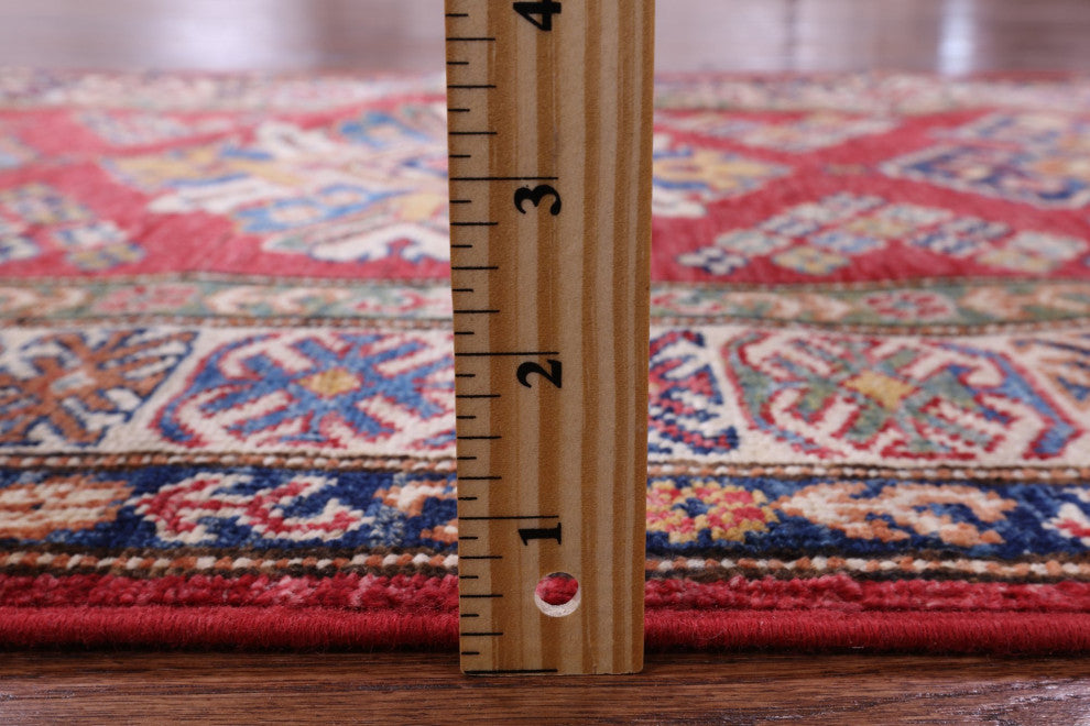 Super Kazak Hand Knotted Runner Rug 2' 9" X 8' 3" - Q12966