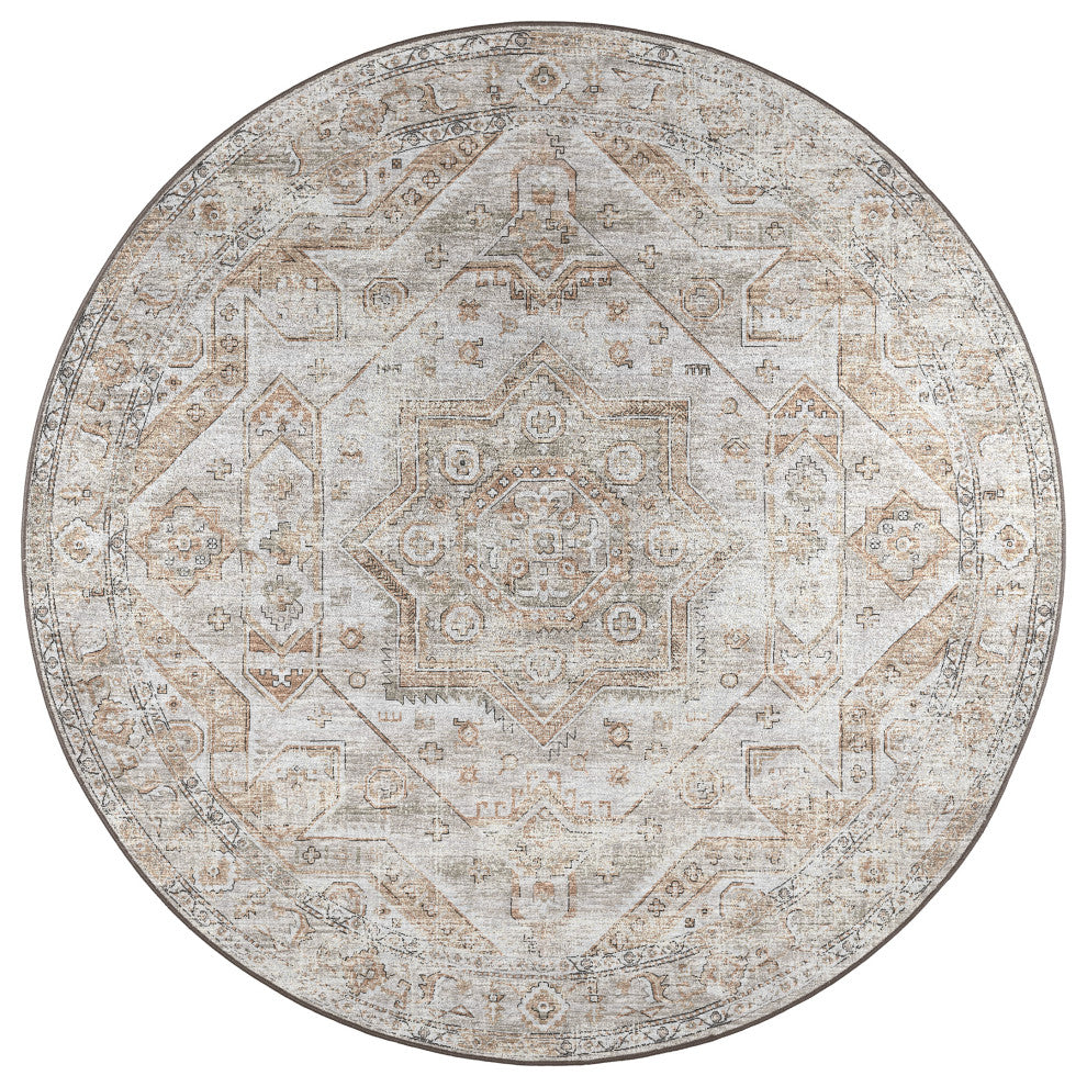 Jericho JC5 Tin 6' x 6' Round Rug