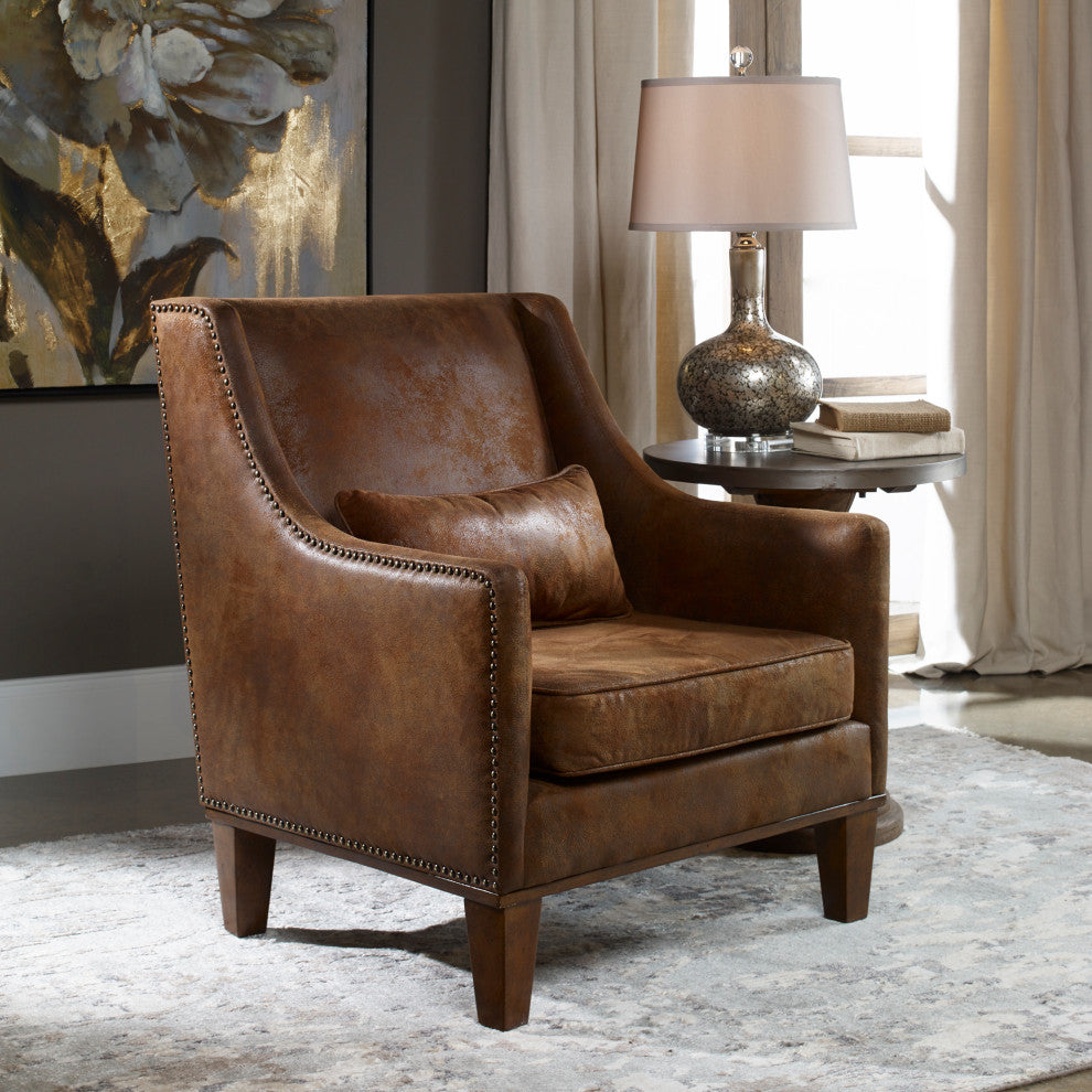Uttermost Clay Armchair