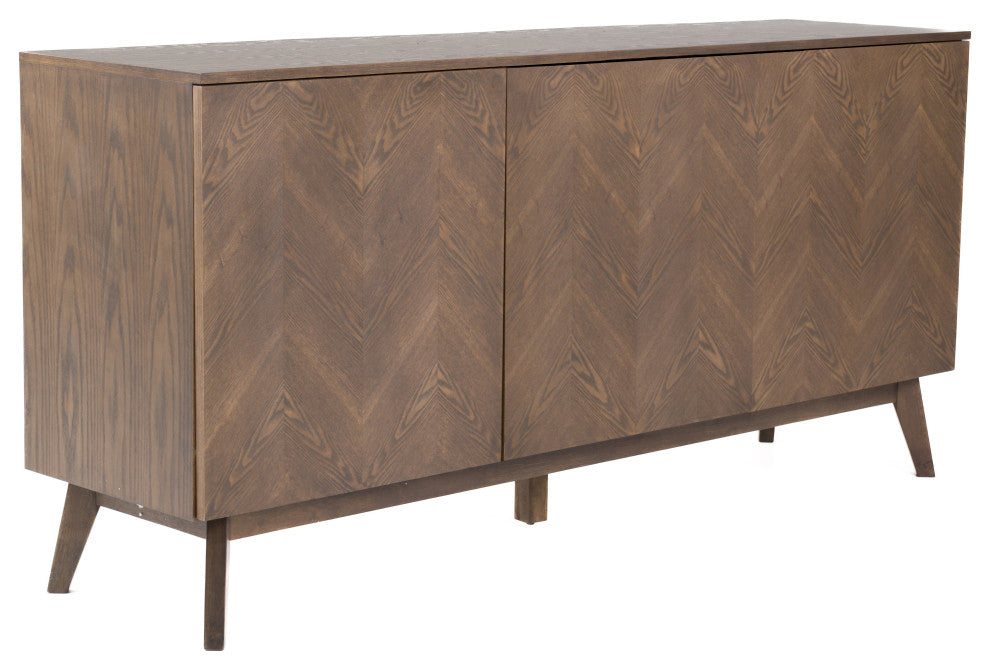 Modrest Costello Mid-Century Modern Wenge Buffet