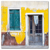 Michael Blanchette 'Yellow Chip' Canvas Art, 24x24