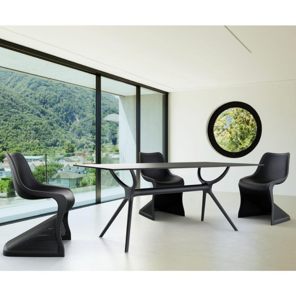 Air Rectangle Table 71 inch Black