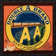 "Double A Brand Oranges" Framed Canvas Giclee by Western Litho., 32"x32"