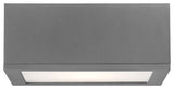 WAC Lighting Rubix 10" Indoor or Outdoor LED Flush Mount, Graphite
