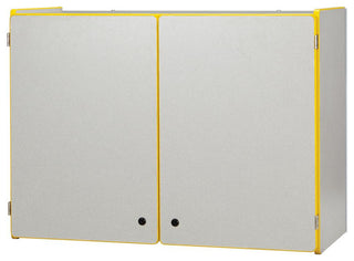 Lockable Wall Cabinet, Blue
