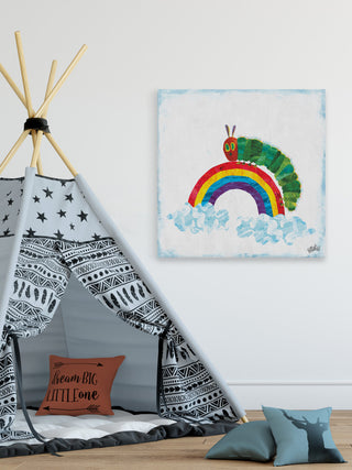 "Over the Rainbow" Painting Print on Wrapped Canvas, 32x32