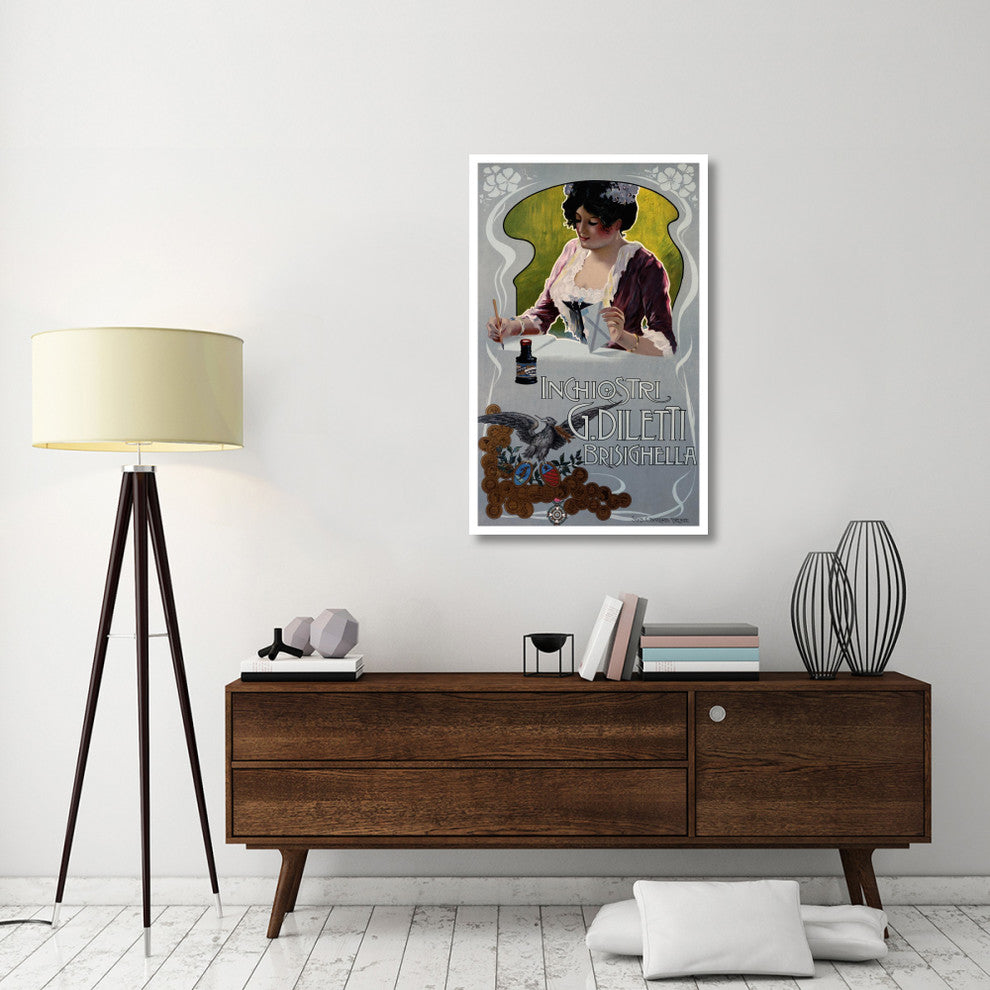 "Inchiostri G Diletti" Digital Paper Print by Unknown, 29"x46"