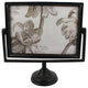 5x7 Jumbo Black Metal Horizontal Pedestal Frame