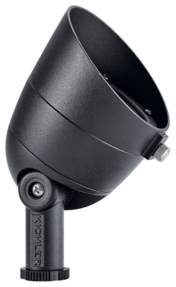 Kichler 16151BKT27 LED Landscape Accent, Textured Black Finish