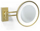 WS 36 Magnifying Makeup Mirror in Matte Gold w/ LED Light