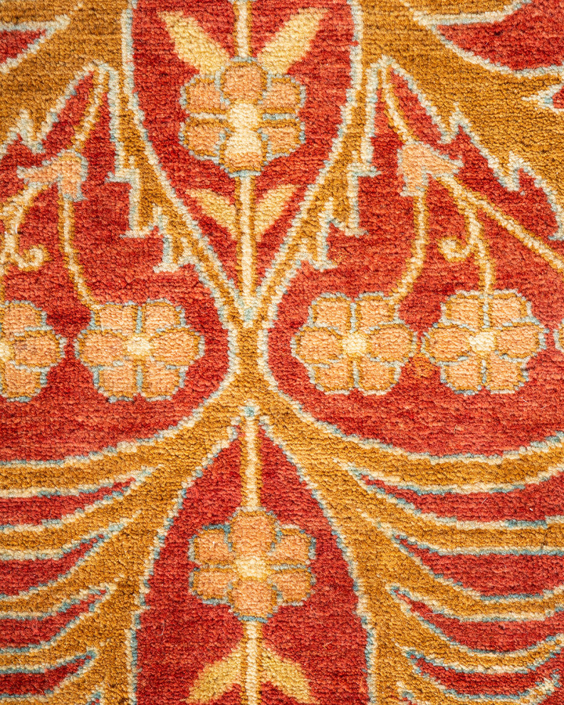 Mogul, One-of-a-Kind Hand-Knotted Area Rug  - Pink, 8' 2" x 10' 0"