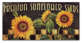 Color Bakery 'Sunflowers' Canvas Art, 24"x12"