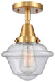 INNOVATIONS LIGHTING 447-1C-SG-G534 Small Oxford Flush Mount
