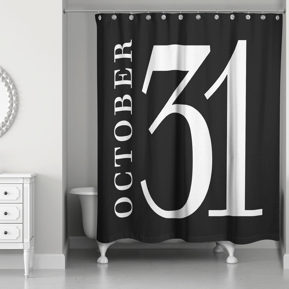 October 31st Shower Curtain
