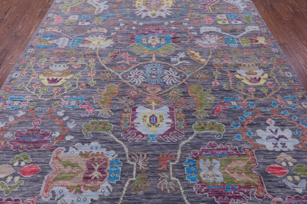 Hand-Knotted Persian Fine Serapi Wool Rug 8' 1" X 10' 0" - Q15856