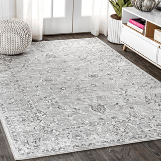 Modern Persian Vintage Light Grey 8' x 10' Area Rug