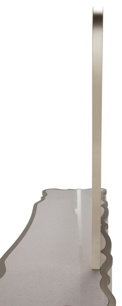 London Place Vanity with Mirror - Creamy Pearl