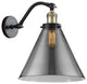 Innovations Lighting 515-1W-BAB-G43-L X-Large Cone 1 Light Sconce