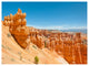 Beautiful Bryce Canyon, Landscape Canvas Art Print, 40"x30"