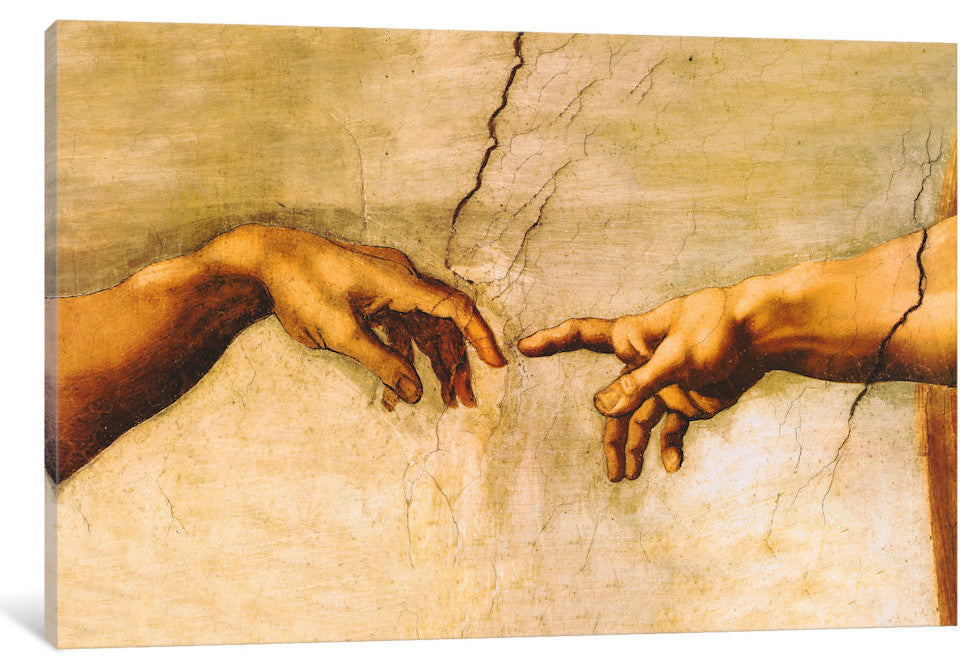 The Creation of Adam, C.1510 by Michelangelo