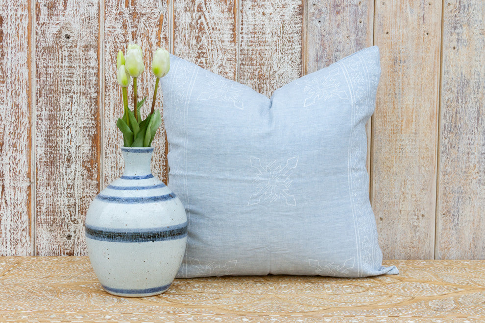 Citlalee Aztec Block Print Pillow