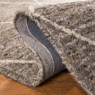 Safavieh Micro-Loop Collection HIM423D Rug, Grey/Olive, 5' X 8'