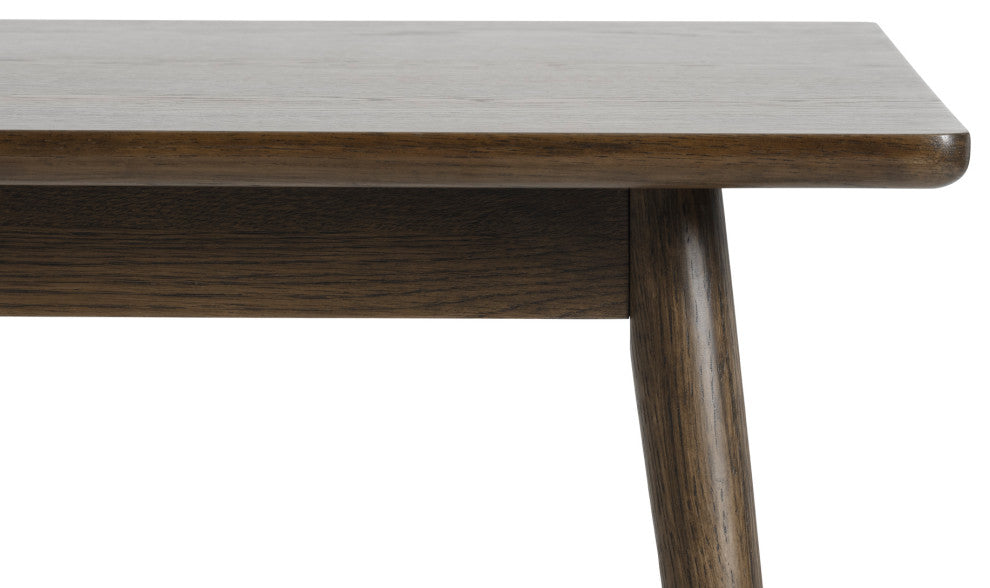 Modern Oak Table, Smoked Oak
