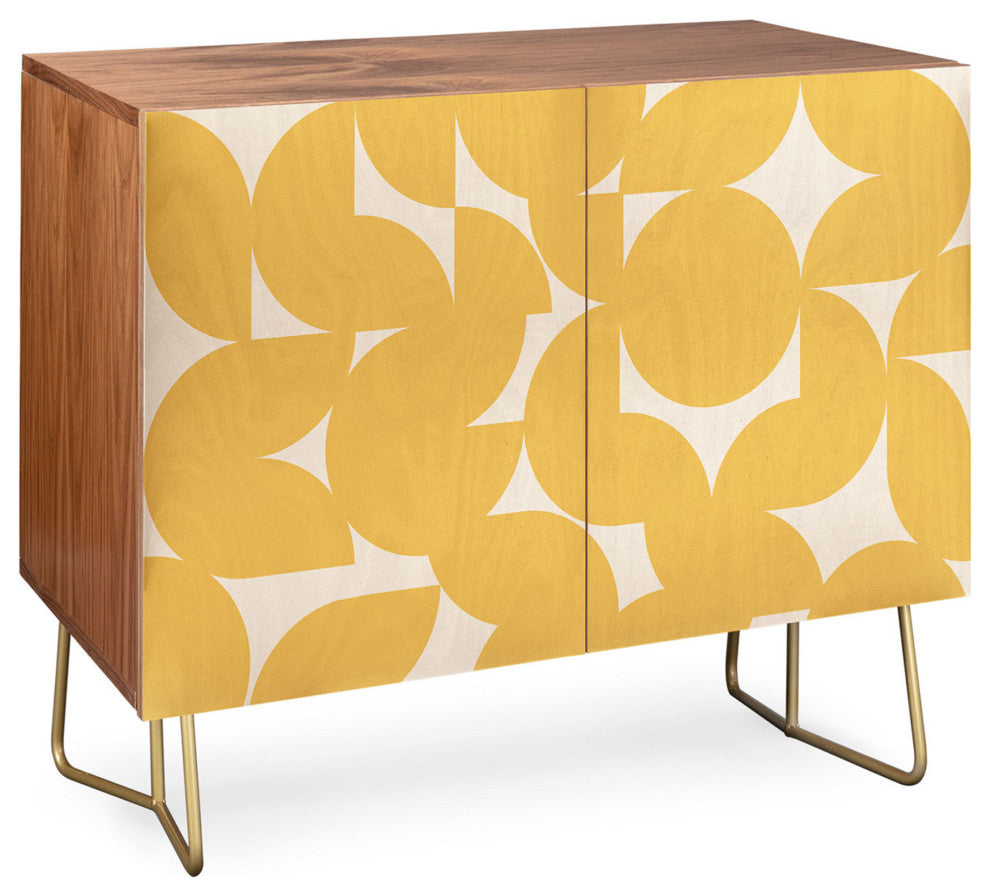 Colour Poems Abstract Shapes Collage IV Credenza