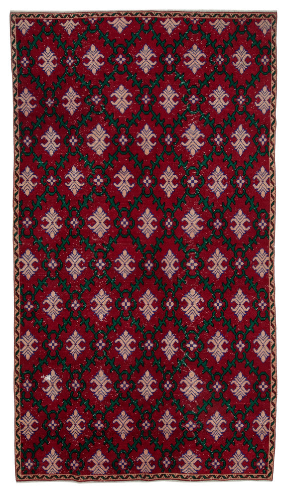 Rug N Carpet - Hand-knotted Oriental 5' 8'' x 10' 0'' Unique Vintage Rug