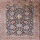 Ahgly Company Indoor Square Mid-Century Modern Area Rugs, 8' Square