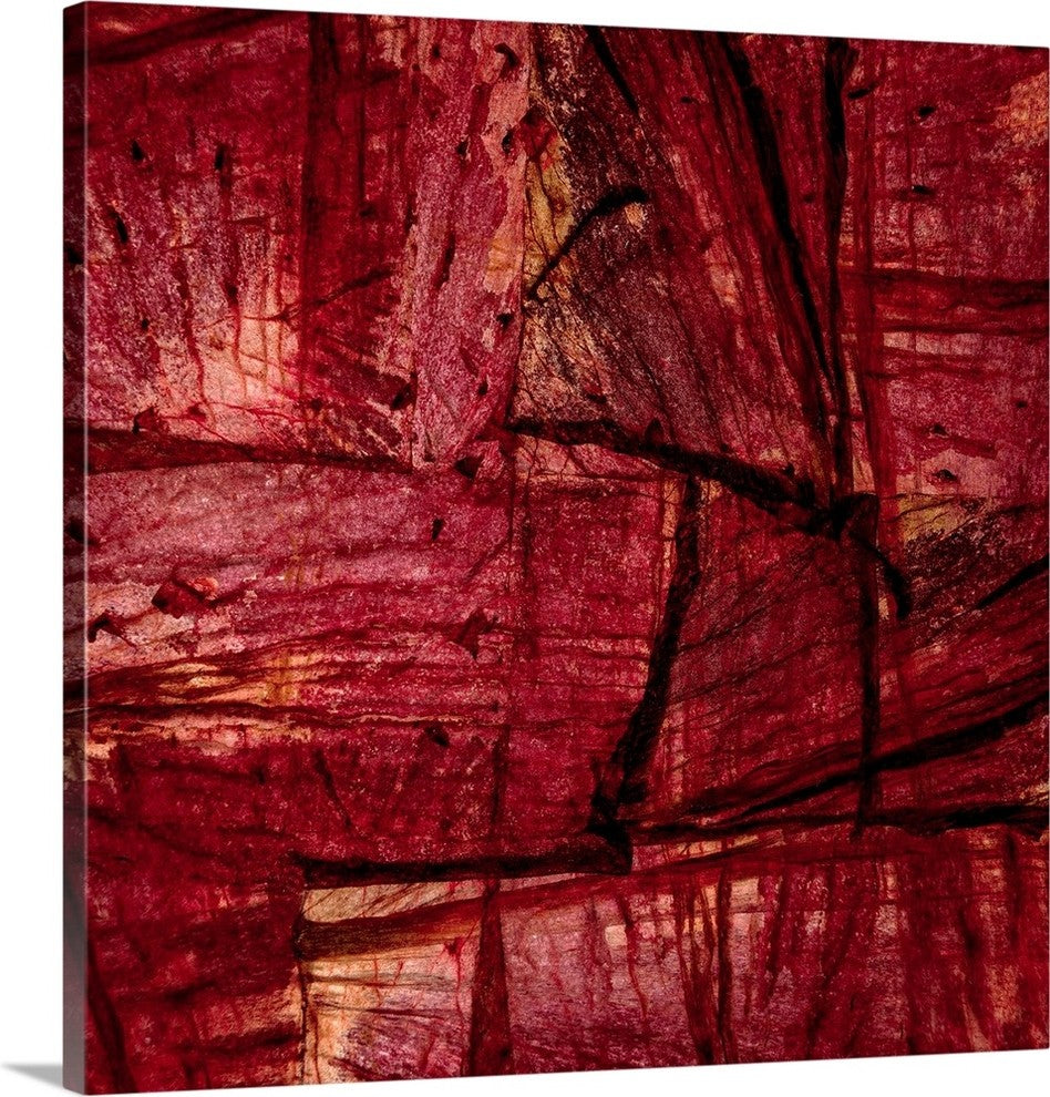 "The Nomadic Rubicon" Wrapped Canvas Art Print, 35"x35"x1.5"