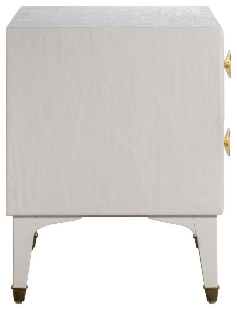 Divine White Nightstand
